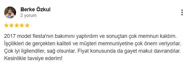 Müşteri Yorumu 1